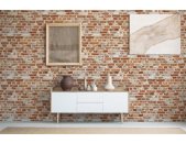AS 388291 Tapeten A.S Creation Farbe Rot orange Weiß Beige Elements II Satintapete