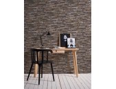 AS 914217 Tapeten A.S Creation Farbe Braun Beige Blau Gelb Elements II Vinyltapete