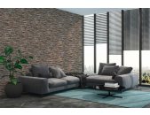 AS 914217 Tapeten A.S Creation Farbe Braun Beige Blau Gelb Elements II Vinyltapete