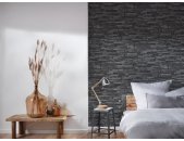 AS 914224 Tapeten A.S Creation Farbe Grau Schwarz   Elements II Vinyltapete