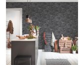 AS 914224 Tapeten A.S Creation Farbe Grau Schwarz   Elements II Vinyltapete