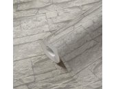 AS 707116 Tapeten A.S Creation Farbe Grau Weiß   Elements II Vinyltapete