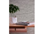 AS 707116 Tapeten A.S Creation Farbe Grau Weiß   Elements II Vinyltapete
