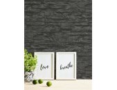 AS 707123 Tapeten A.S Creation Farbe Schwarz Grau   Elements II Vinyltapete
