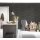 AS 707123 Tapeten A.S Creation Farbe Schwarz Grau   Elements II Vinyltapete