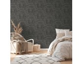AS 374154 Tapeten A.S Creation Farbe Schwarz    Elements II Vinyltapete