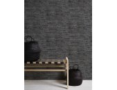 AS 374154 Tapeten A.S Creation Farbe Schwarz    Elements II Vinyltapete