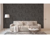 AS 374154 Tapeten A.S Creation Farbe Schwarz    Elements II Vinyltapete