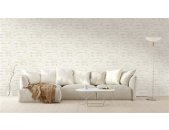 AS 374152 Tapeten A.S Creation Farbe Weiß    Elements II Vinyltapete