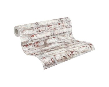 AS 362801 Tapeten A.S Creation Farbe Weiß Braun Grau  Elements II Vinyltapete