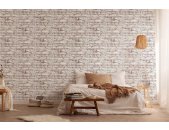 AS 362801 Tapeten A.S Creation Farbe Weiß Braun Grau  Elements II Vinyltapete