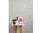 AS 374142 Tapeten A.S Creation Farbe Weiß Grau   Elements II Vinyltapete