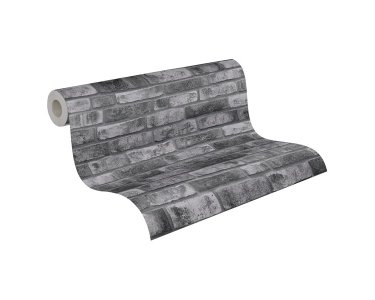 AS 388124 Tapeten A.S Creation Farbe Grau Anthrazit   Elements II Satintapete