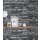 AS 362812 Tapeten A.S Creation Farbe Grau Schwarz   Elements II Vinyltapete