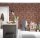 AS 388141 Tapeten A.S Creation Farbe Rot orange Braun  Elements II Satintapete