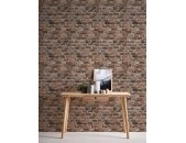 AS 388142 Tapeten A.S Creation Farbe Braun    Elements II Satintapete