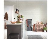 AS 907851 Tapeten A.S Creation Farbe Weiß Silber   Elements II Vinyltapete