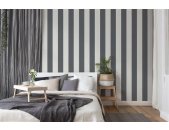 AS 179050 Tapeten A.S Creation Farbe Schwarz Weiß    Pure Elegance Vliestapete