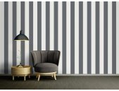 AS 179050 Tapeten A.S Creation Farbe Schwarz Weiß    Pure Elegance Vliestapete