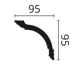 NMC WT17 WALLSTYL  Deckenleiste  95 x 95 mm