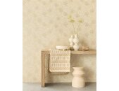 340210 Tapeten Eijffinger Farbe weiß, creme, gold SOLANGE Vliestapete