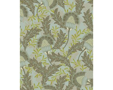 340211 Tapeten Eijffinger Farbe pastell, grün, oranien, terrakotta  SOLANGE Vliestapete