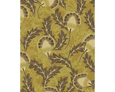 340212 Tapeten Eijffinger Farbe gelb, ocker, braun, taupe SOLANGE Vliestapete
