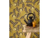 340212 Tapeten Eijffinger Farbe gelb, ocker, braun, taupe SOLANGE Vliestapete