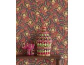 340213 Tapeten Eijffinger Farbe rot, braun, taupe  SOLANGE Vliestapete