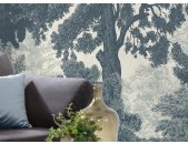 P252-VD4 Tapeten Komar Pure 2 Unfading Trees Farbe Beige,Grau Vlies Fototapete