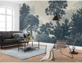 P252-VD4 Tapeten Komar Pure 2 Unfading Trees Farbe Beige,Grau Vlies Fototapete