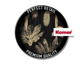 P253-VD2 Tapeten Komar Pure 2 En Detail Farbe Beige,Schwarz Vlies Fototapete