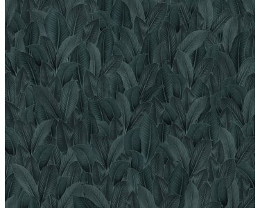 P254-VD3 Tapeten Komar Pure 2 Bain de Feuilles Farbe Blau,Grün Vlies Fototapete