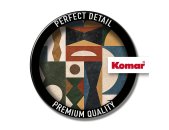 P258-VD4 Tapeten Komar Pure 2 Tribal Tiles Farbe Bunt Vlies Fototapete