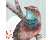 P264-VD3 Tapeten Komar Pure 2 Apple Blossom Farbe Blau Vlies Fototapete