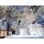 P265-VD3 Tapeten Komar Pure 2 Vintage blue Garden Farbe Blau Vlies Fototapete