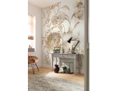 P267-VD2 Tapeten Komar Pure 2 Vintage Chrysanthemum Farbe...