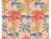 P274-VD3 Tapeten Komar Pure 2 Safari Pattern Farbe Bunt Vlies Fototapete