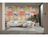 P274-VD3 Tapeten Komar Pure 2 Safari Pattern Farbe Bunt Vlies Fototapete