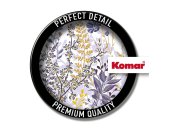 P276-VD4 Tapeten Komar Pure 2 Bloomique Farbe Lila Vlies Fototapete