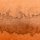 P280-VD3 Tapeten Komar Pure 2 Risveglio Farbe Orange Vlies Fototapete