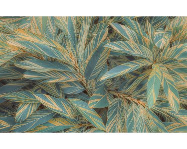 PSH111-VD4 Tapeten Komar Pure 2 Amazonia Vibes Farbe Grün Vlies Fototapete