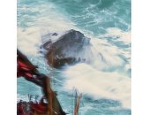 PSH112-VD4 Tapeten Komar Pure 2 Stormy Sea Farbe Blau,Grün Vlies Fototapete