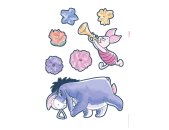 14503h Tapeten Komar Into Wonderland Winnie the Pooh Rock-a-bye  Farbe bunt Vlies Fototapete