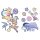 14503h Tapeten Komar Into Wonderland Winnie the Pooh Rock-a-bye  Farbe bunt Vlies Fototapete