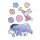 14503h Tapeten Komar Into Wonderland Winnie the Pooh Rock-a-bye  Farbe bunt Vlies Fototapete