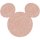DD1-069 Tapeten Komar Into Wonderland Mickey Head Knotted Farbe Rosa Vlies Fototapete