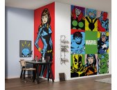 DX3-151 Tapeten Komar Into Wonderland Marvel PowerUp Team Farbe bunt Vlies Fototapete