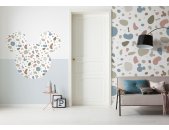 DX3-153 Tapeten Komar Into Wonderland Mickeys gentle shadows Farbe pastell Vlies Fototapete