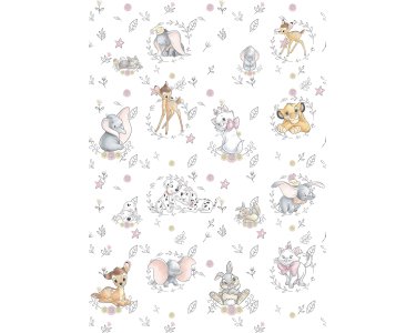 DX4-002 Tapeten Komar Into Wonderland Best of Friends Farbe bunt Vlies Fototapete